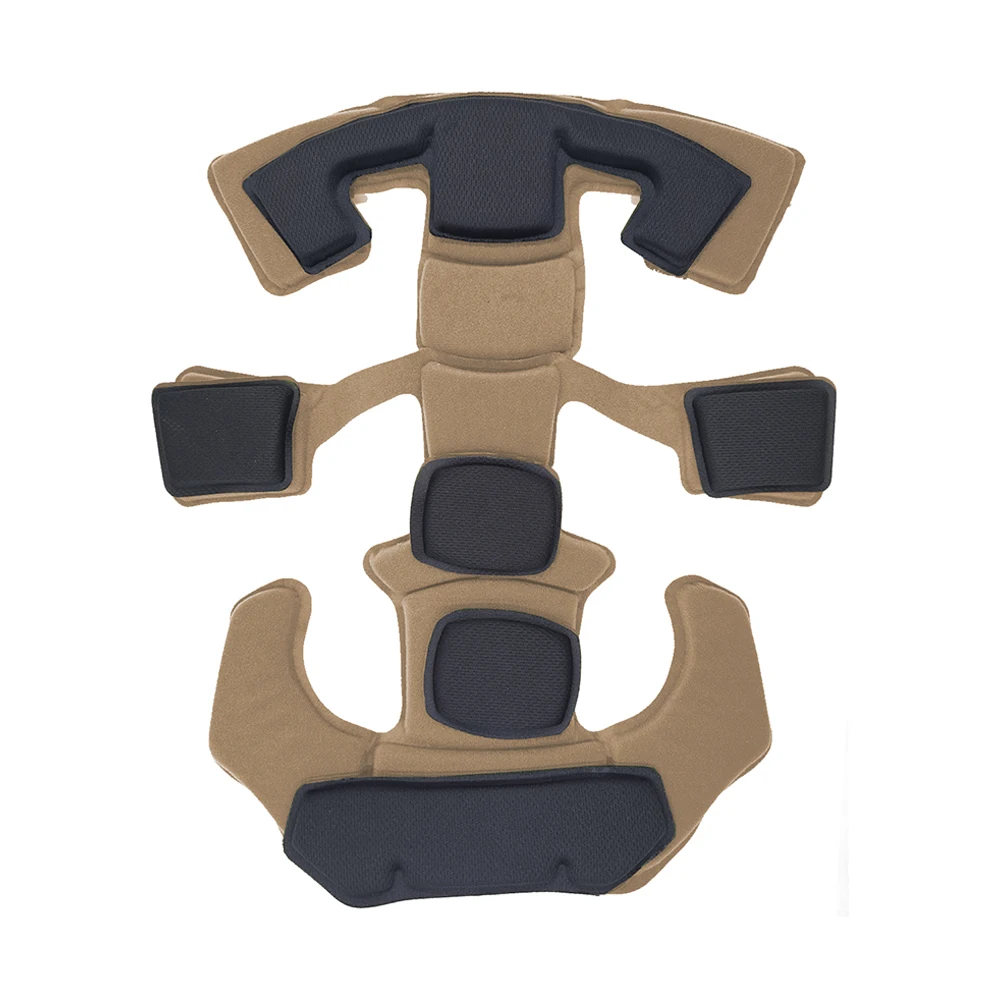 Wendy-sistema de suspensión Universal para casco, correa para la barbilla, cordón ajustable, cojín interno, almohadilla de esponja con memoria para caza y tiro - imagen 2