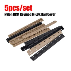BCM Cubierta de riel Nylon M-LOK/Keymod para AR15 HK416 antideslizante