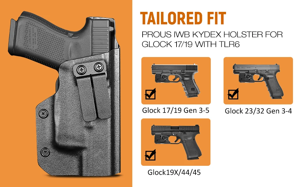 glock 19 holster with tlr6
