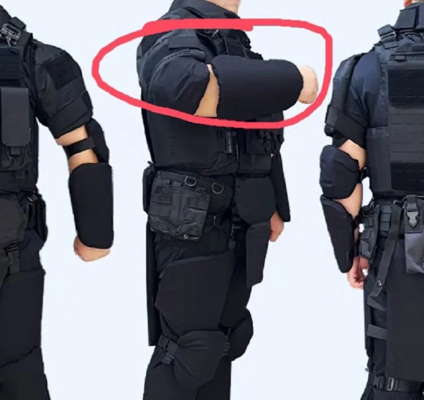 Real 1 par 1000D nivel IIIA.44mag balístico táctico militar antebrazo y codo armadura protectores a prueba de balas resistente a Frag - imagen 5