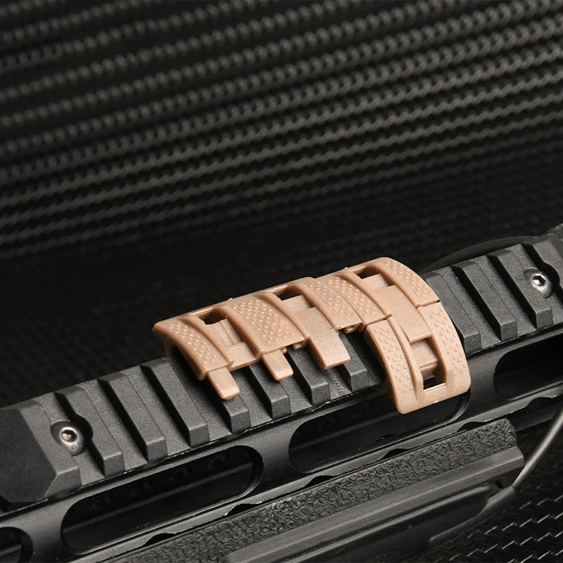 Airsoft táctico Nylon plástico 4 unids/set EMagpul Kit de tope de mano paneles cubierta de riel Picatinny accesorio de guardamanos - imagen 2