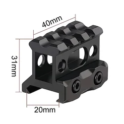 ELEMENT Montaje elevador Picatinny 1" - Aluminio
