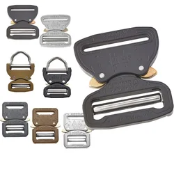 Hebilla de cinturón táctica para exteriores, hebilla de liberación rápida, hebilla de cinturón colgante en D