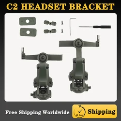 Adaptador de riel para casco táctico OPS CORE ARC/M-LOK Wendy, montaje adecuado para auriculares tácticos de tiro COMTAC III