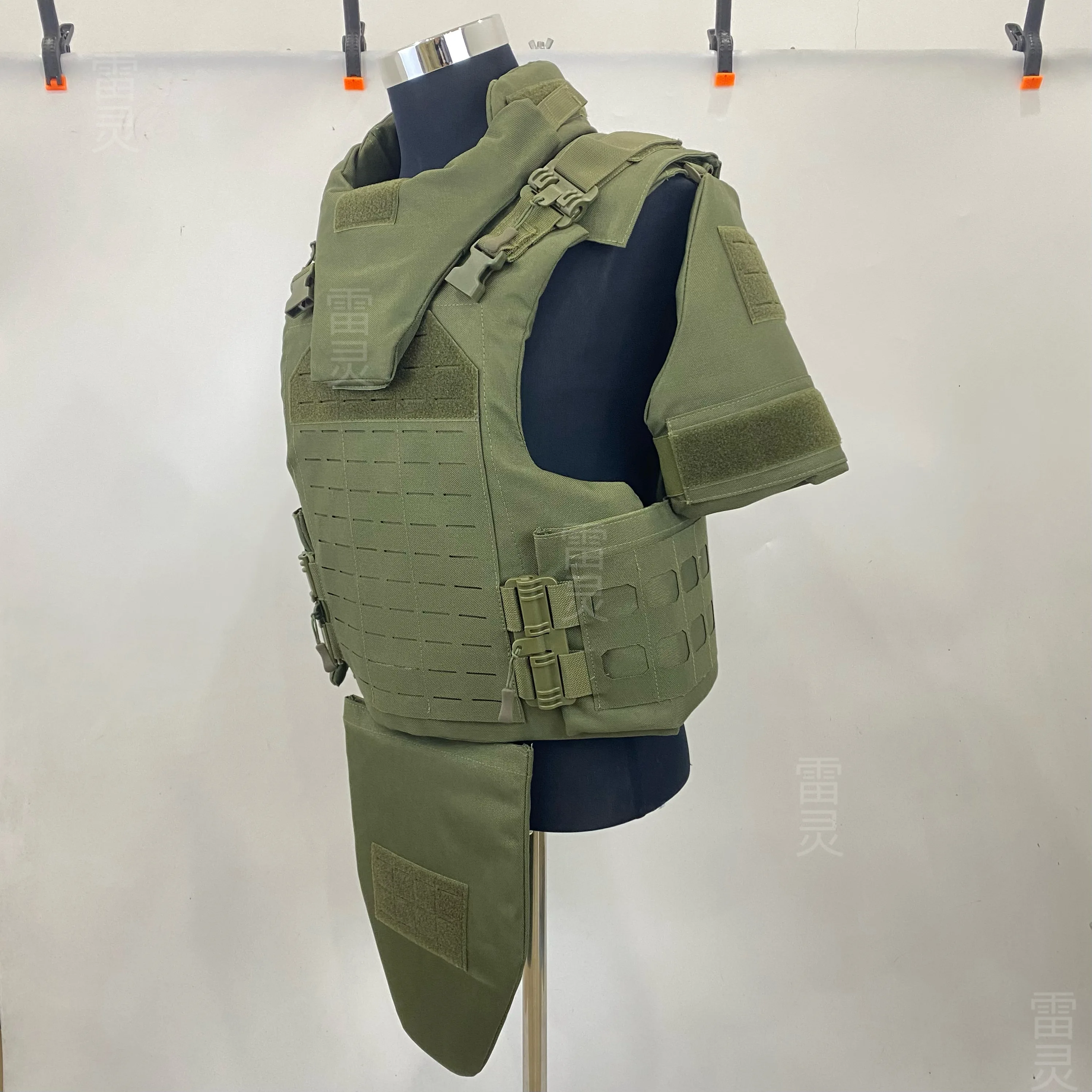 Chaleco de liberación rápida con corte láser de protección completa, chaleco táctico IIIA GA2/3, equipo de entrenamiento con soporte de carga, forro balístico PE nivel 2 - imagen 4