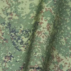 Tela camuflaje EMR digital rusa verde militar táctico