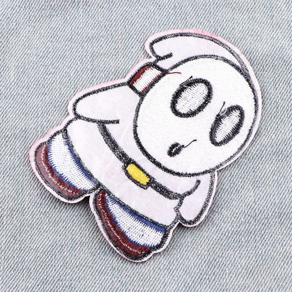 Parche de fantasma bonito para ropa, parches para planchar DIY, pegatinas, parches bordados para insignias de ropa, accesorios de Halloween - imagen 5
