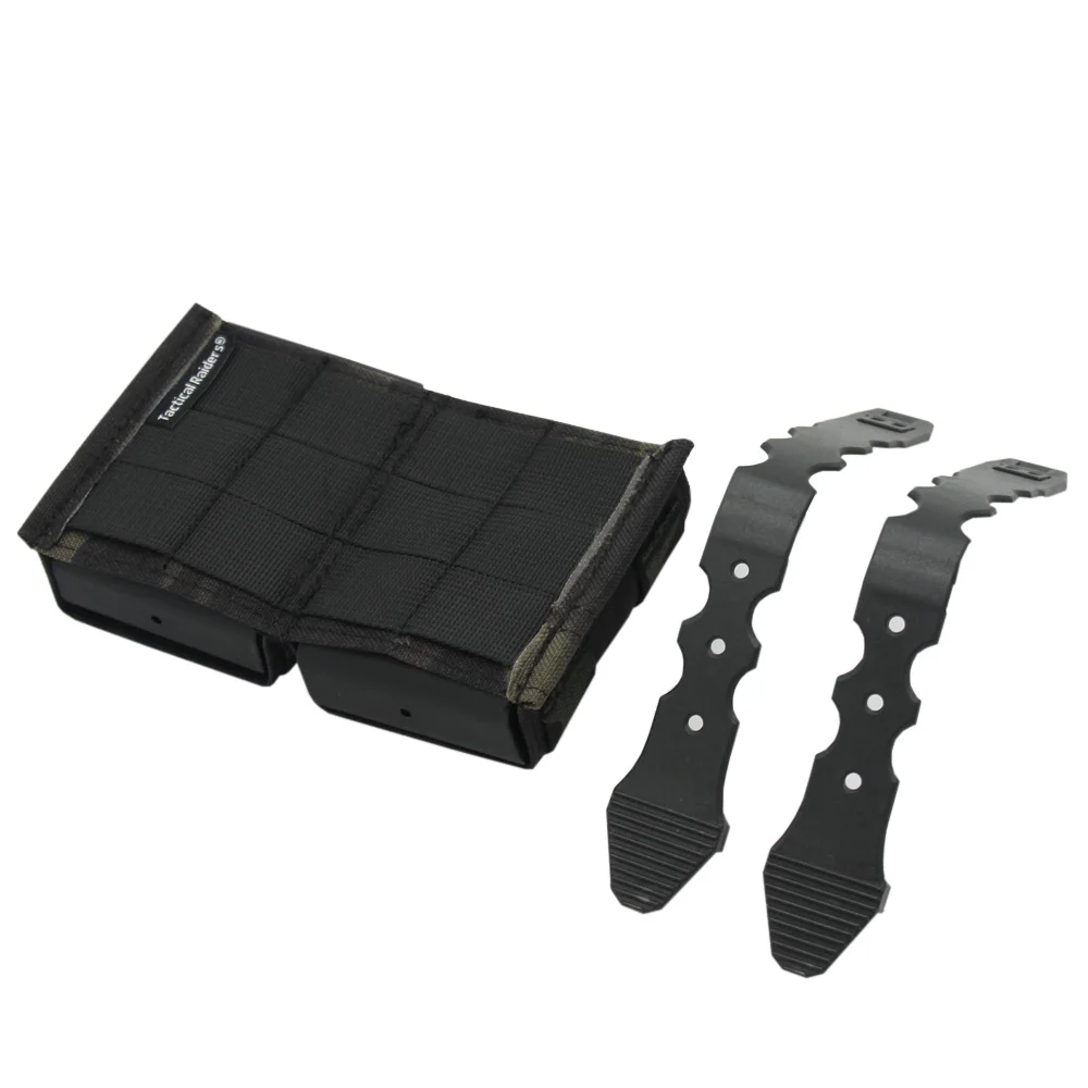 VULPO-bolsa táctica para Airsoft 5,56, bolsa para revistas estilo KYWI, Molle M4, portador doble Mag, equipo para caza y Paintball - imagen 3