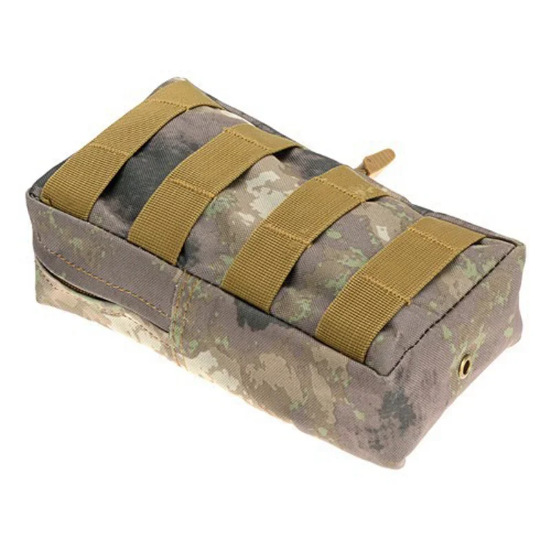 Kits de primeros auxilios de utilidad Molle para exteriores, bolsa de cintura de camuflaje FG atacs AU, bolsas tácticas, bolsa de accesorios, bolsa para revistas, equipo de herramientas - imagen 4