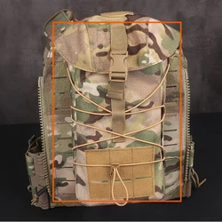 Bolsa de reciclaje al aire libre de 30CM, bolsa de utilidad grande Universal multifuncional, bolsa Molle de cintura táctica, bolsa de accesorios para chaleco