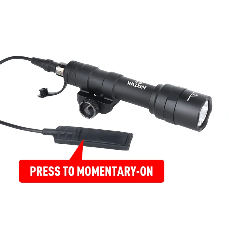 WADSN-linterna táctica M300 M600, luz de explorador de alta potencia, luz LED blanca M300C M600U, equipo de caza Airsoft apto para riel de 20mm - imagen 5