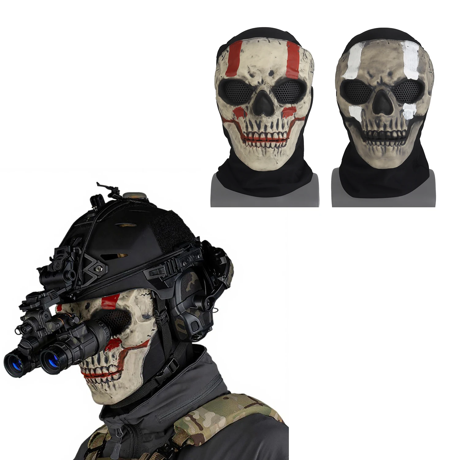 COD Headgear Pasamontañas Silicona suave plegable acolchado con ventilación bucal