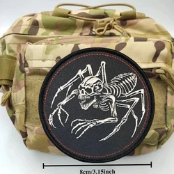 Parche Morale araña táctico para mochila o chaleco