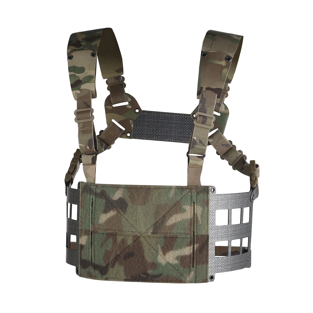 Equipo de pecho táctico estilo Ferro FC, chaleco colgante de pecho extendido V2, equipo de caza al aire libre, equipo de entrenamiento, colgador de pecho táctico - imagen 5