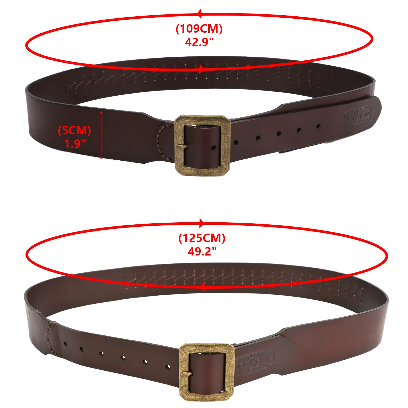 Tourbon accesorios de caza cartuchos cinturón apto para munición.44/45mag 25 rondas bandolera de cuero tamaño XL 39-45 "tiro - imagen 5