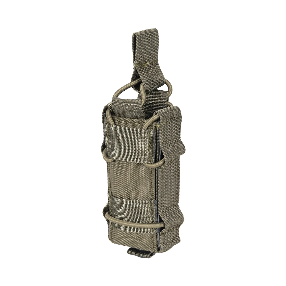 Bolsa táctica para revista de pistola, bolsa individual para pistola de 9mm, fundas para linterna Molle, accesorios para pistola de caza - imagen 5