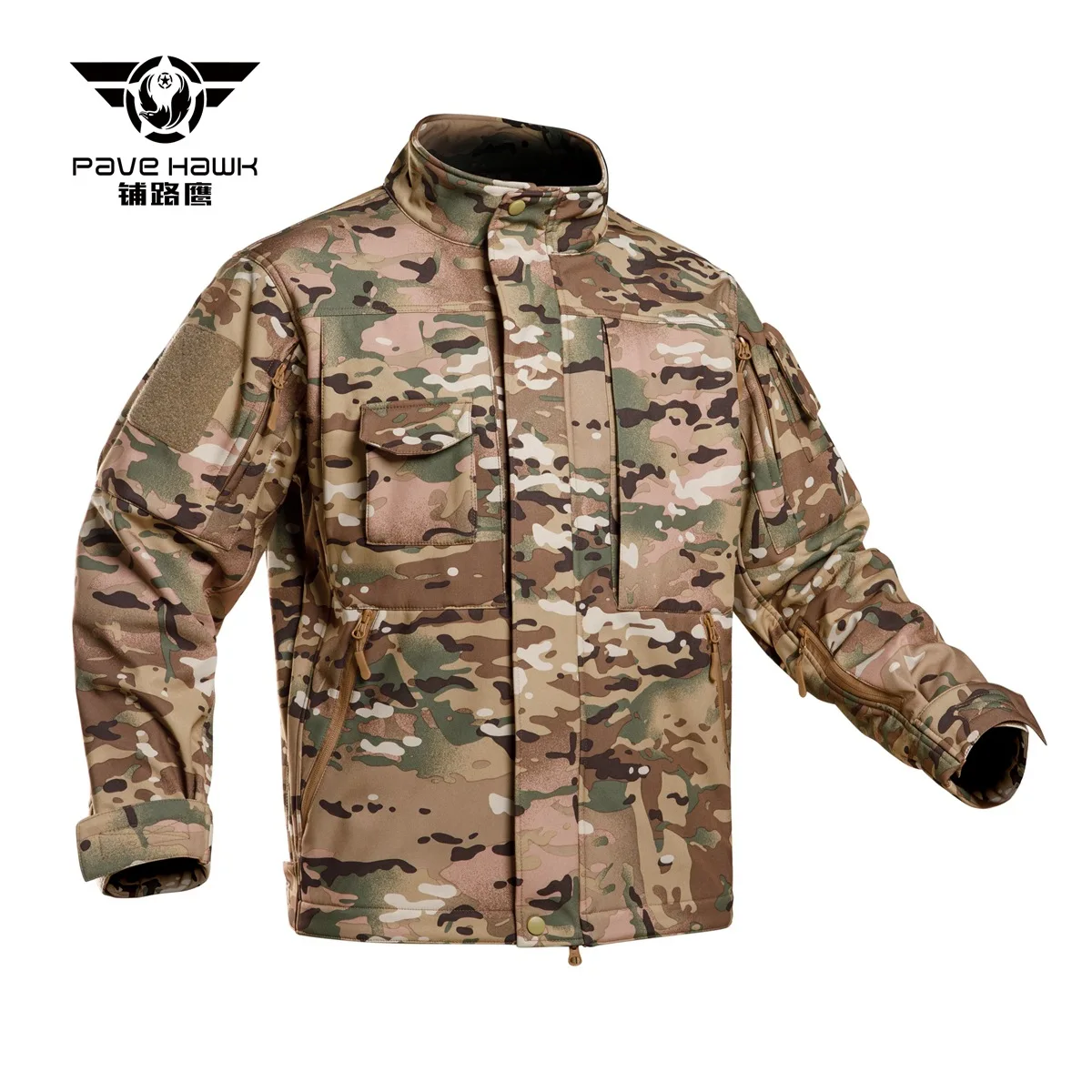 Pavimentación águila táctica suave Shell escarabajo chaqueta funcional Stormsuit motocicleta traje abrigo submáquina superior al aire libre senderismo Camping - imagen 3