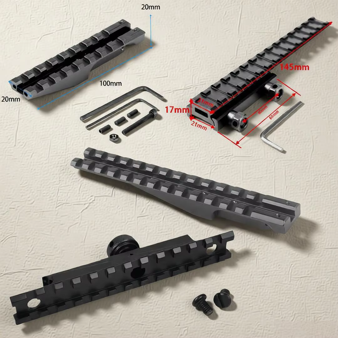 Montura lateral AK desmontaje rápido – Soporte táctico 21mm