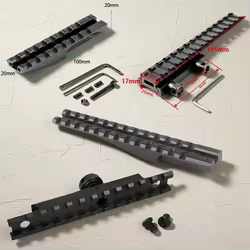 Montura lateral AK desmontaje rápido – Soporte táctico 21mm