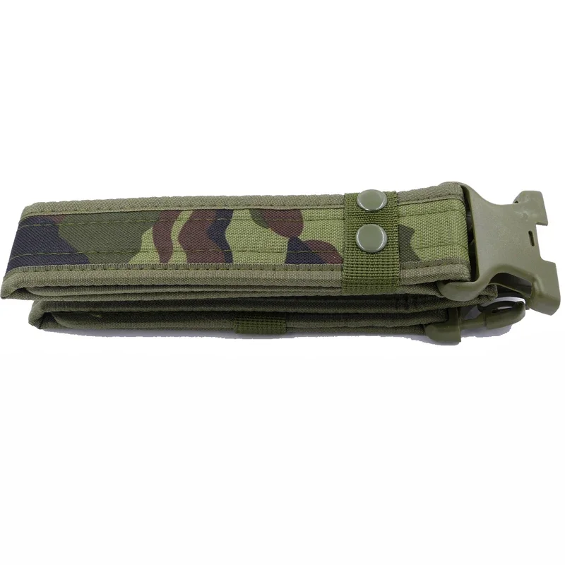 Cinturones de combate de estilo militar para hombres, cinturón táctico de liberación rápida, pretina de lona militar, herramientas de senderismo y caza al aire libre, moda - imagen 3