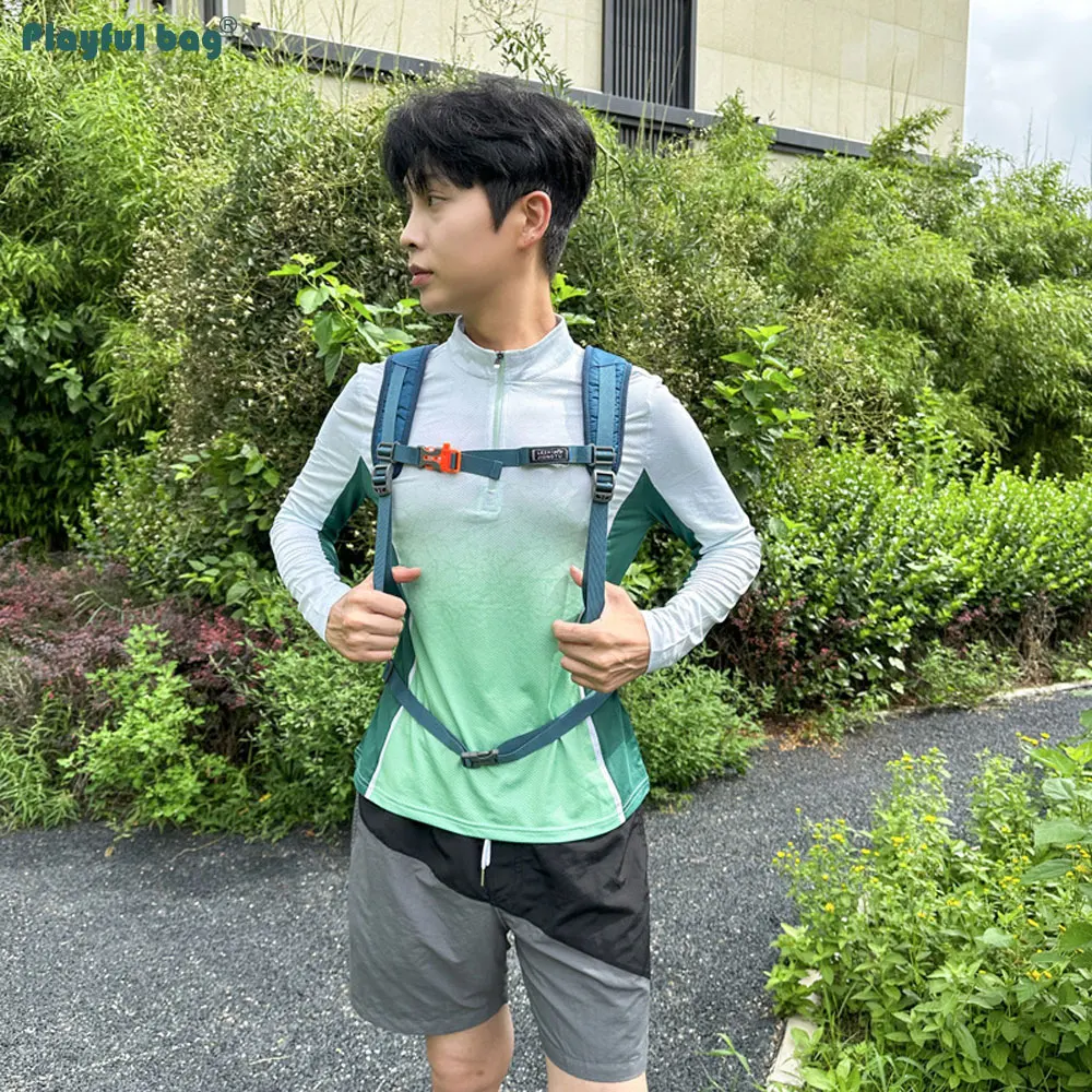 Mochila de gran capacidad para viajes al aire libre, bolsa ligera para ciclismo y Camping, AVA286 - imagen 4