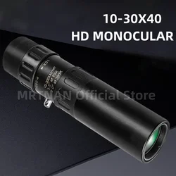 Telescopio Monocular profesional de largo alcance para caza y acampada, binoculares potentes portátiles HD 4K con Zoom 10-300x40, BAK4-Prisms