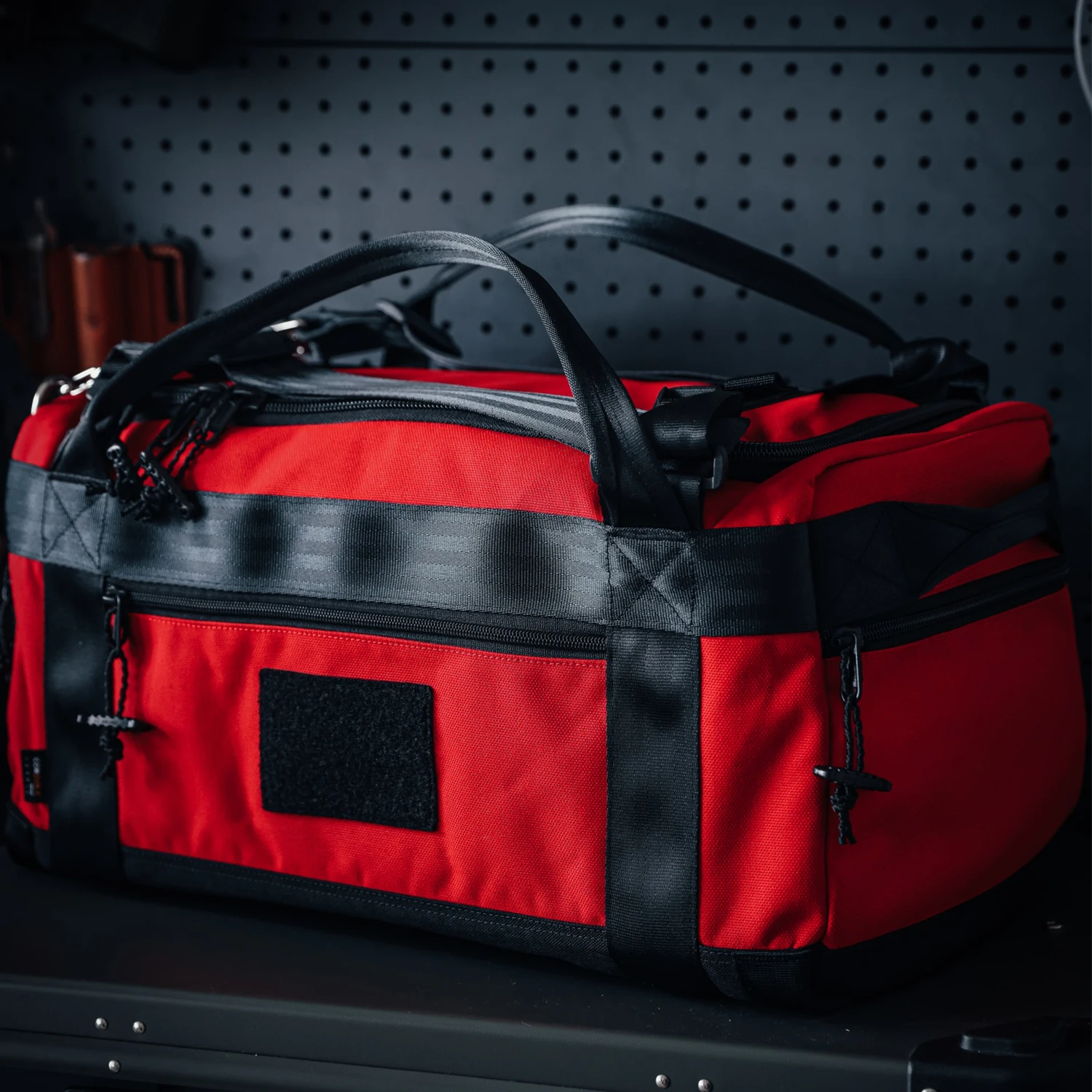 MAUHOSO Bolsa de lona de 45 L, bolsas de viaje plegables para hombres y mujeres, bolsa de viaje grande y plegable, repelente al agua y resistente a desgarros