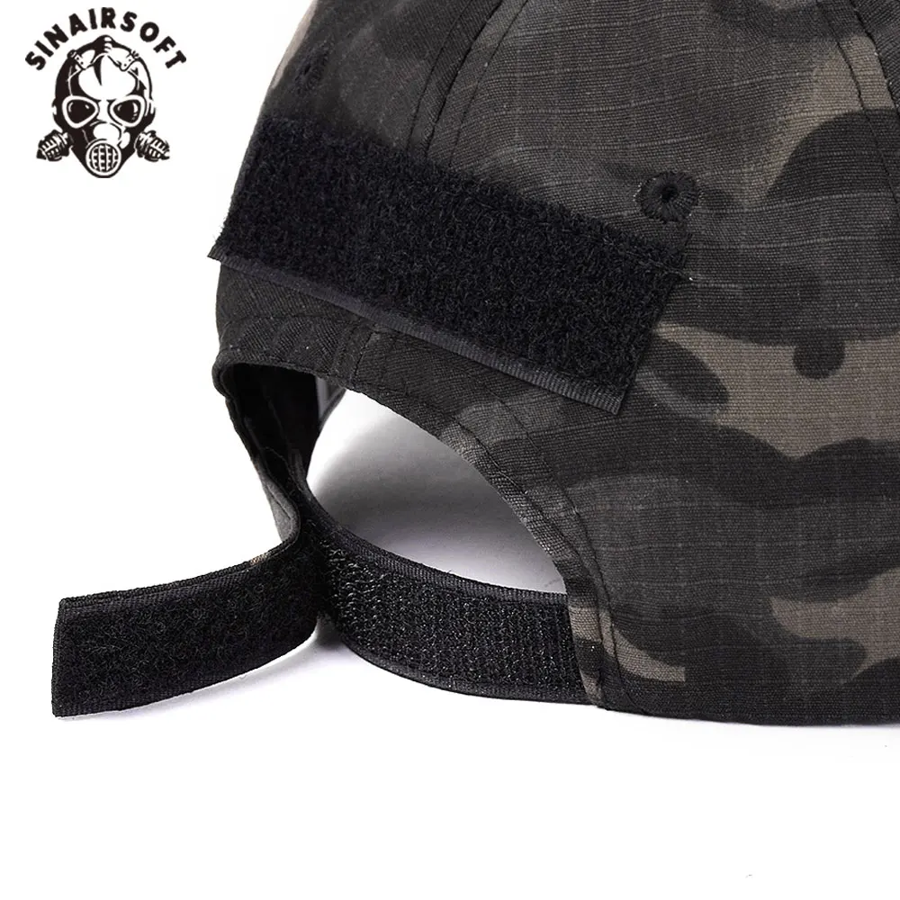Gorras de béisbol camuflaje soldado táctico combate Paintball ajustable verano Snapback sombreros para el sol hombres mujeres - imagen 5
