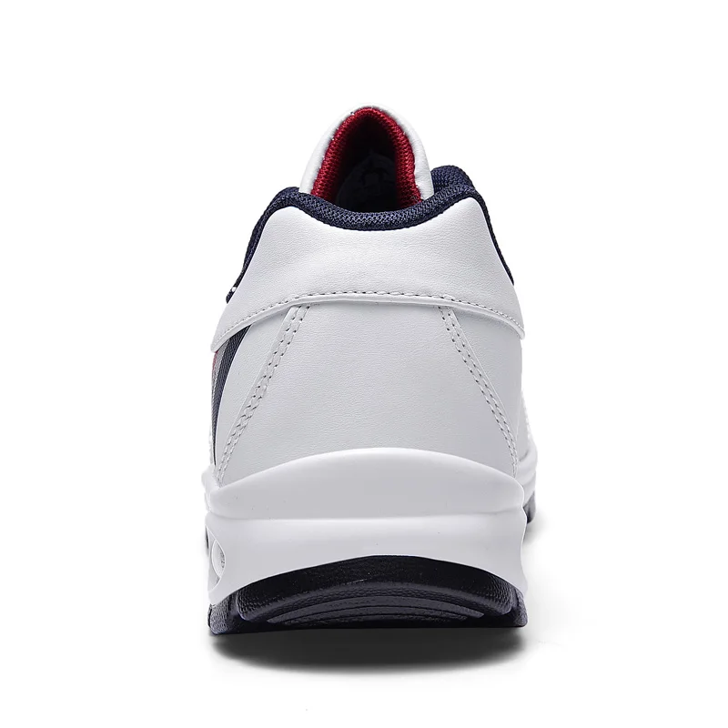 Zapatillas de correr con cámara de aire para hombre, zapatos de cuero transpirables para deportes al aire libre, antideslizantes, talla grande 38-47 - imagen 4