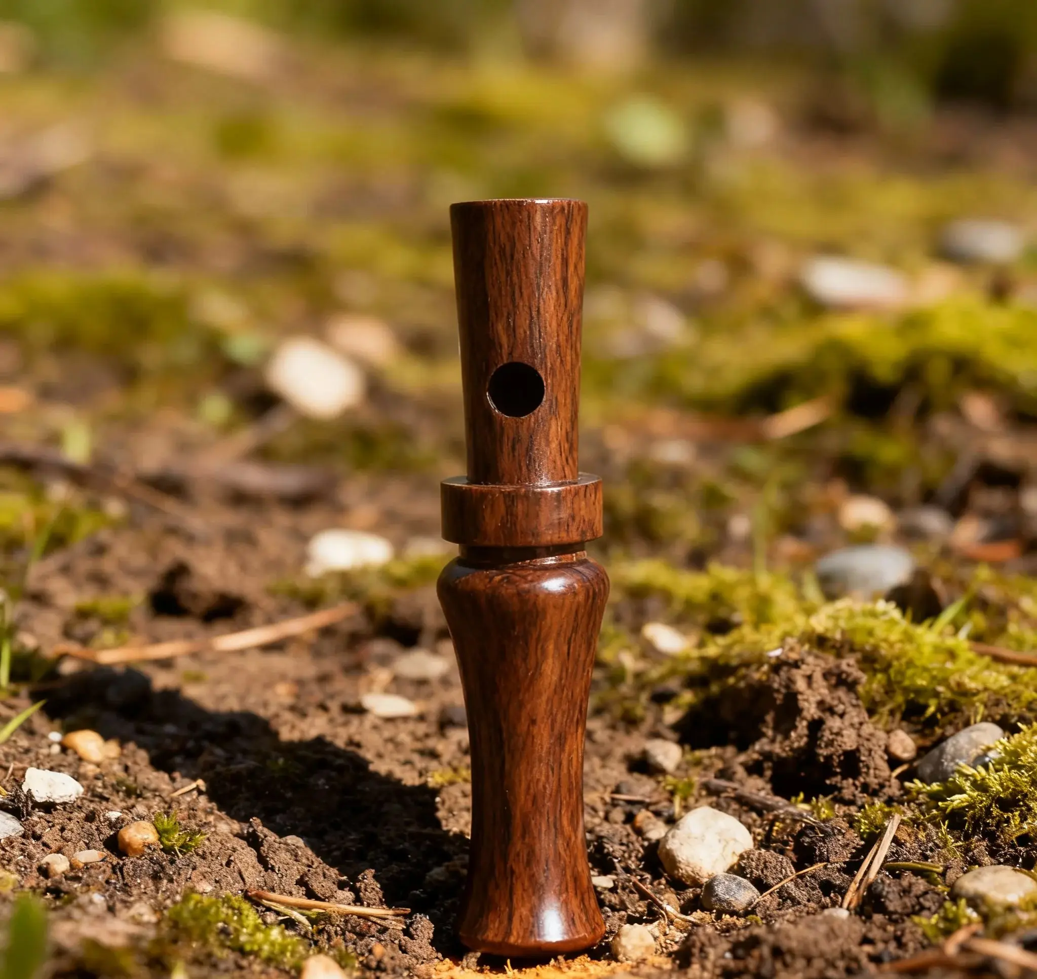 Silbato de pato de madera - Llamada de señuelo de caza al aire libre - Silbato de caza de imitación de vida silvestre