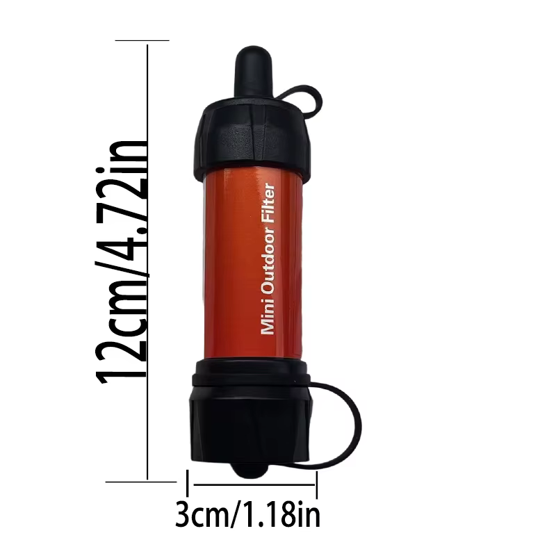 Filtro de agua portátiles purificador emergencia supervivencia - imagen 4