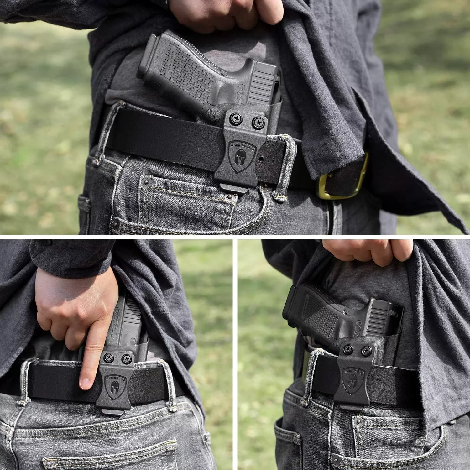 Funda Kydex IWB S&W SD9 VE SD40 mano derecha mira óptica y garras - imagen 5