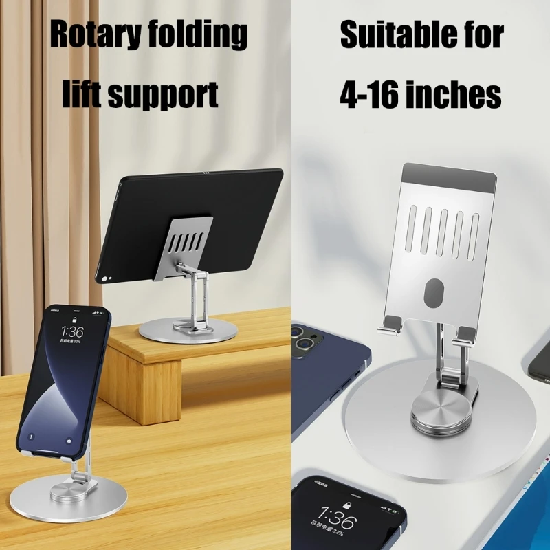 Soporte escritorio para tableta/teléfono inteligente, diseños ergonómicos, soporte para teléfono escritorio, envío directo - imagen 5