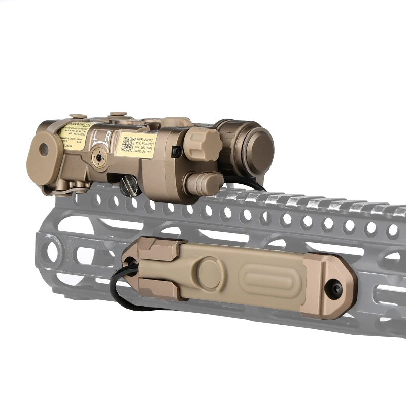 L3-NGAL láser táctico de Metal, punto rojo, verde y azul, indicador de explorador IR, Airsoft WADSN, linterna estroboscópica blanca para caza, compatible con riel de 20mm - imagen 3