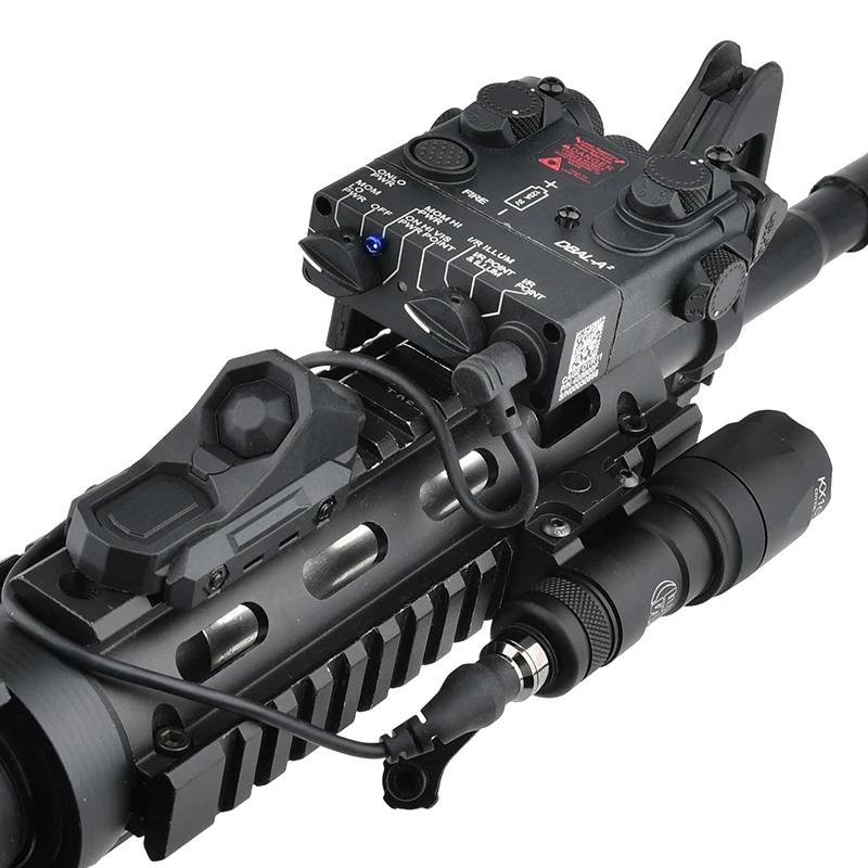 Láser táctico DBAL A2 rojo/verde/azul, linterna SF M300A/M600C y juego de sitch remoto AXON, luz LED blanca para caza Airsoft - imagen 4