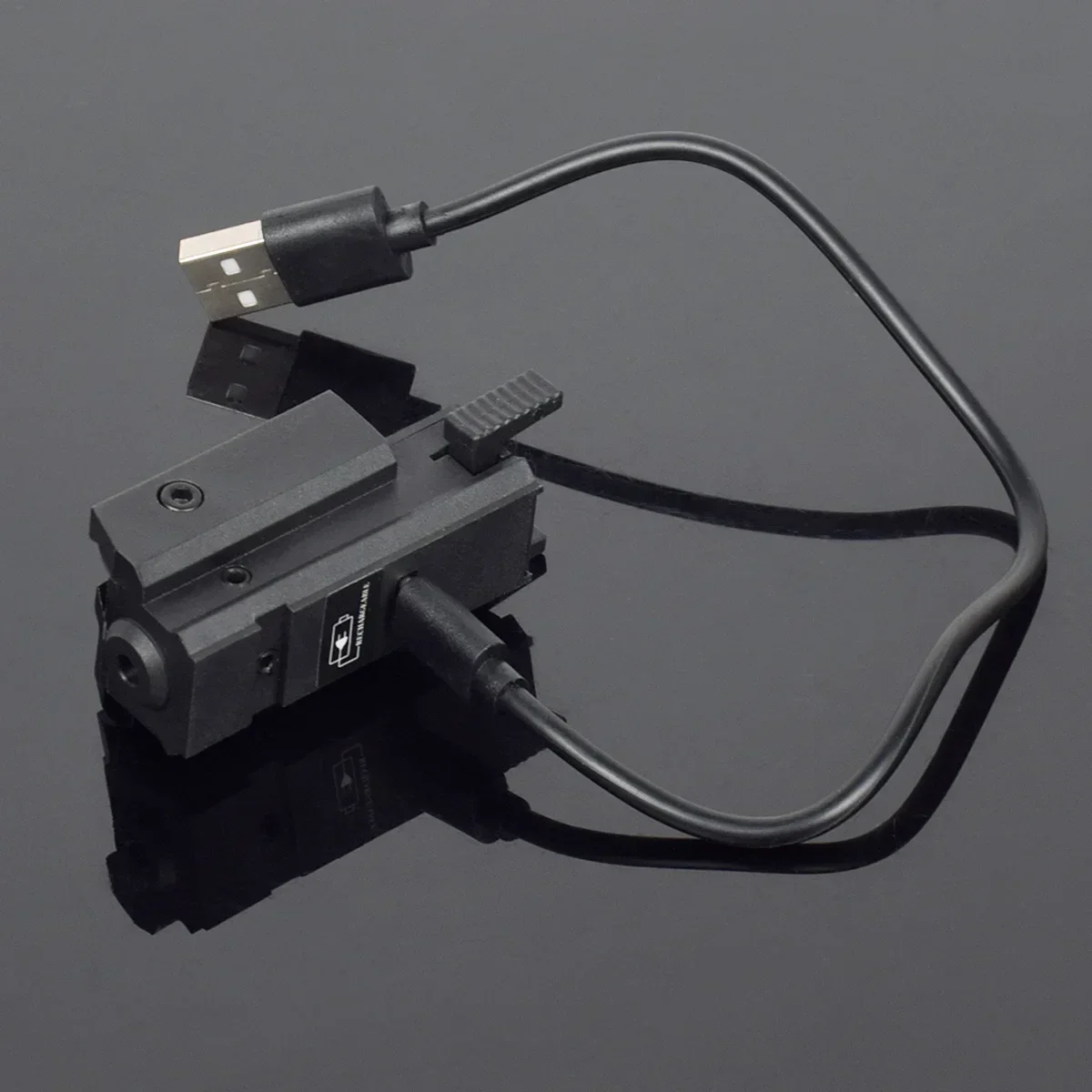 Láser de carga USB, mira de punto rojo y verde, 11mm, 20mm, pistola de mano de caza táctil G17 19, energía portátil recargable para exteriores - imagen 5