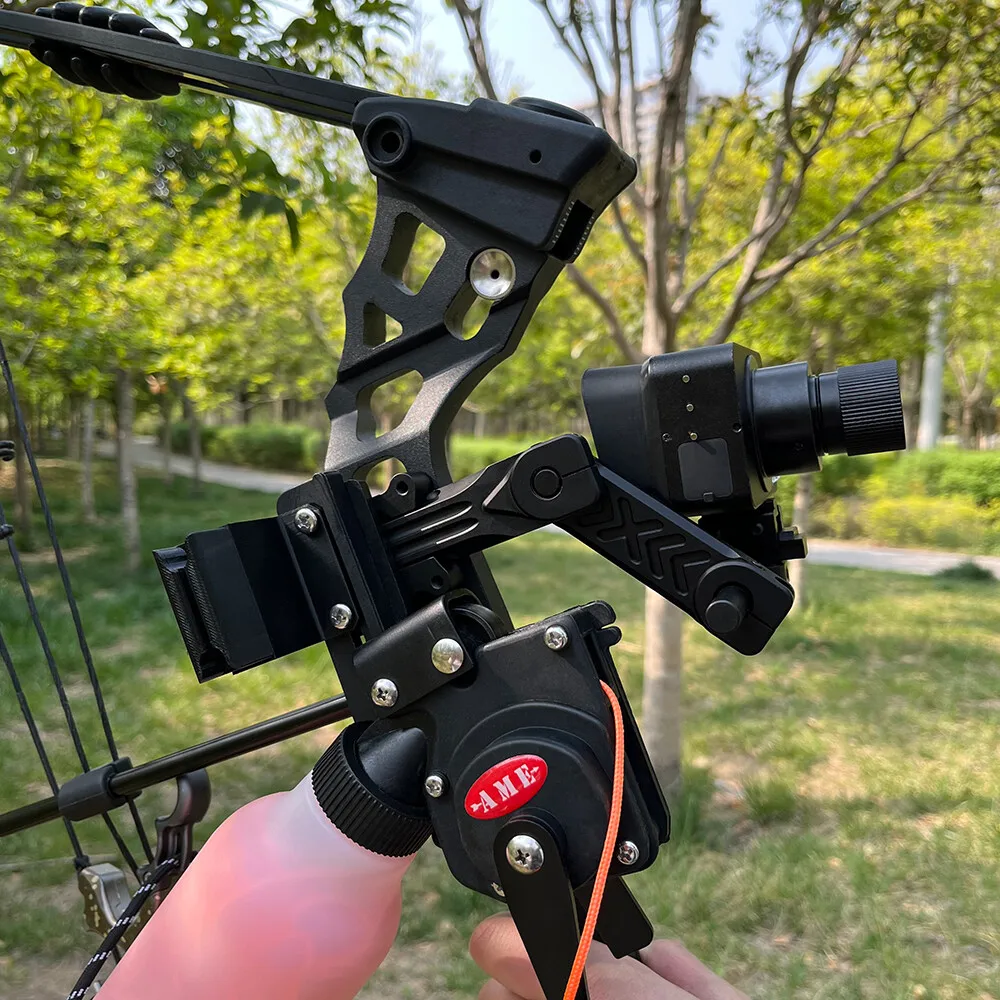 Dispositivo de visión nocturna 4K HD telescopio 5X óptico 5X Zoom Digital arco compuesto caza puntería negro completo mira de poca luz - imagen 5