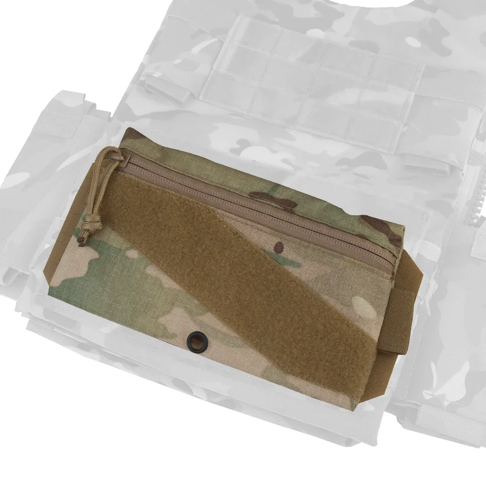 GP-bolsa Universal para dulces, chaleco de caza, bolsillo expansor, gancho trasero, bolsa de almacenamiento de herramientas, aparejo de pecho de nailon, accesorios Airsoft - imagen 3