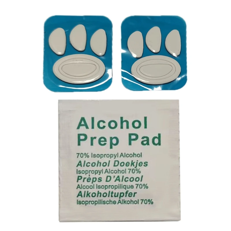 2 juegos patines ratón, almohadillas deslizantes para los pies, pegatina para los pies del ratón para ZOWIE EC1-B EC2-B, - imagen 2