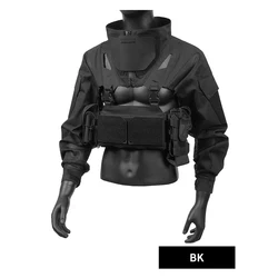 Chaqueta táctica camuflaje ripstop con bolsillos Triple Mag