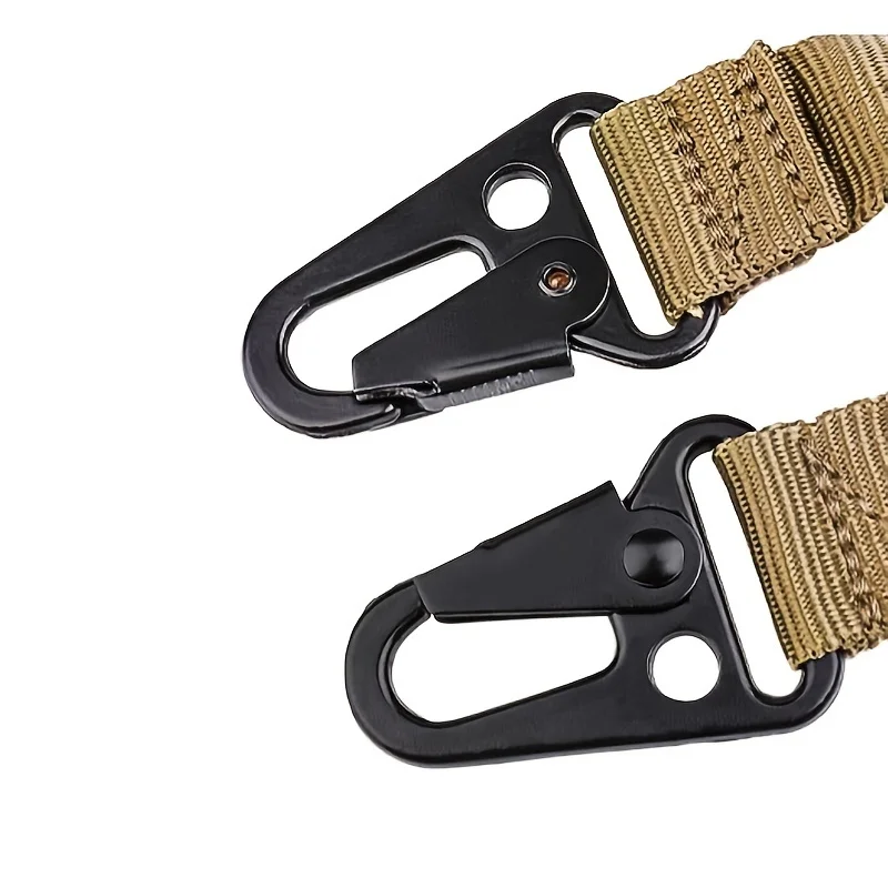 Correa de Rifle de punto a punto de doble punta, cuerda transpirable de nailon - imagen 2