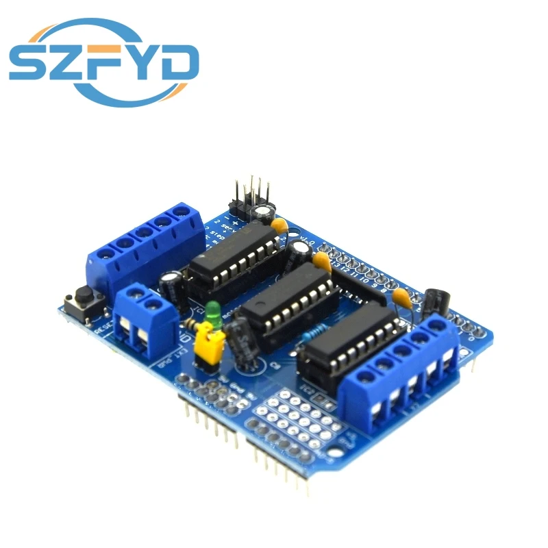 Escudo de accionamiento de Motor L293D Dual para placa de expansión de accionamiento de Motor Duemilanove - imagen 4