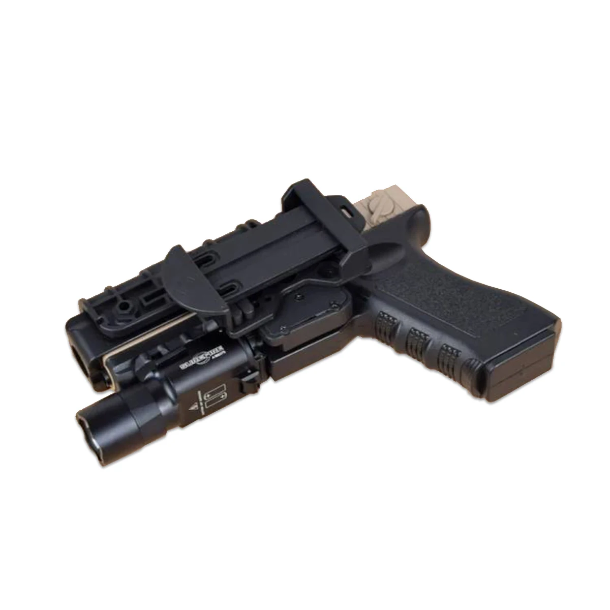 Funda táctica IPSC mano derecha nivel 3 llevar rápido OWB funda de pistola cinturón funda soporte de pistola para Airsoft G17 19 22 - imagen 2