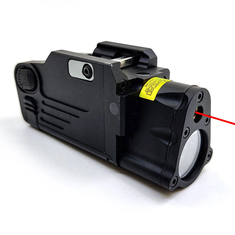 Metal SBAL-PL láser rojo LED arma luz Glock 17 19 Airsoft linterna estroboscópica caza X300 pistola Scout luz - imagen 3