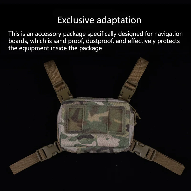 Bolsa plegable para tablero de navegación, cremallera de doble apertura, dos métodos fijos, adaptación exclusiva - imagen 4