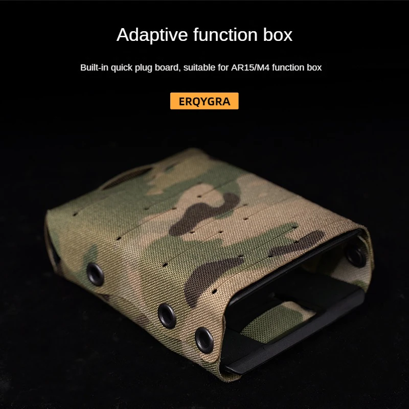 ERQYGRA-bolsa táctica WRC mejorada para Rifle Mag, sistema Molle de tiro CS, accesorios de Paintball, riñonera para caza y deportes al aire libre - imagen 3