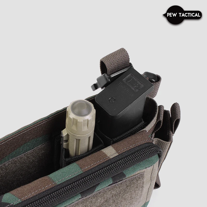 Pew Tactical D3CRM Chest Rig Pistola Revista Inserto-Doble 9mm Airsoft - imagen 3