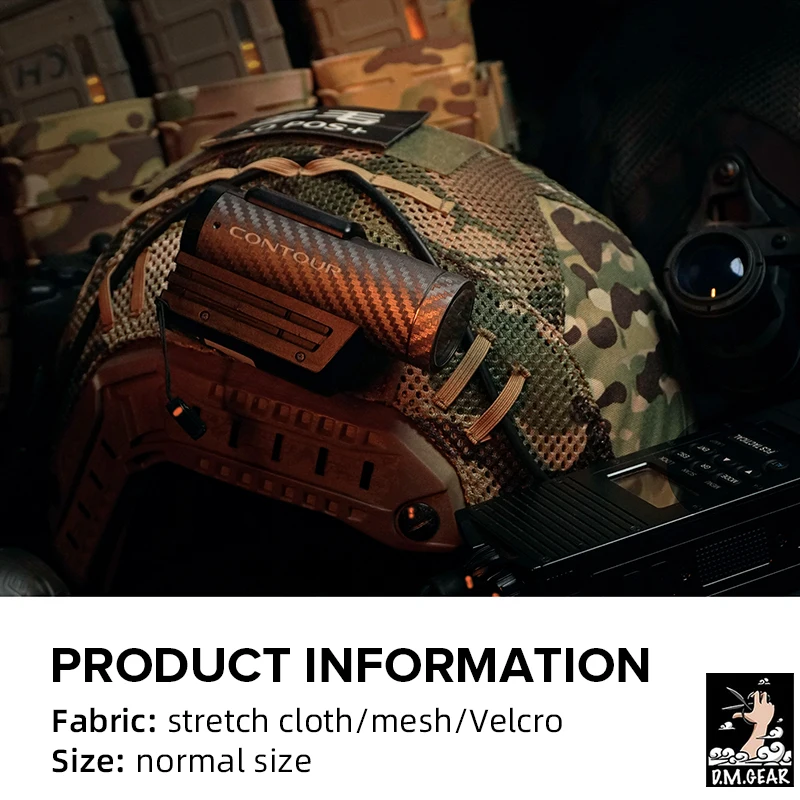 Cubierta Casco Táctico - Patrones camuflaje