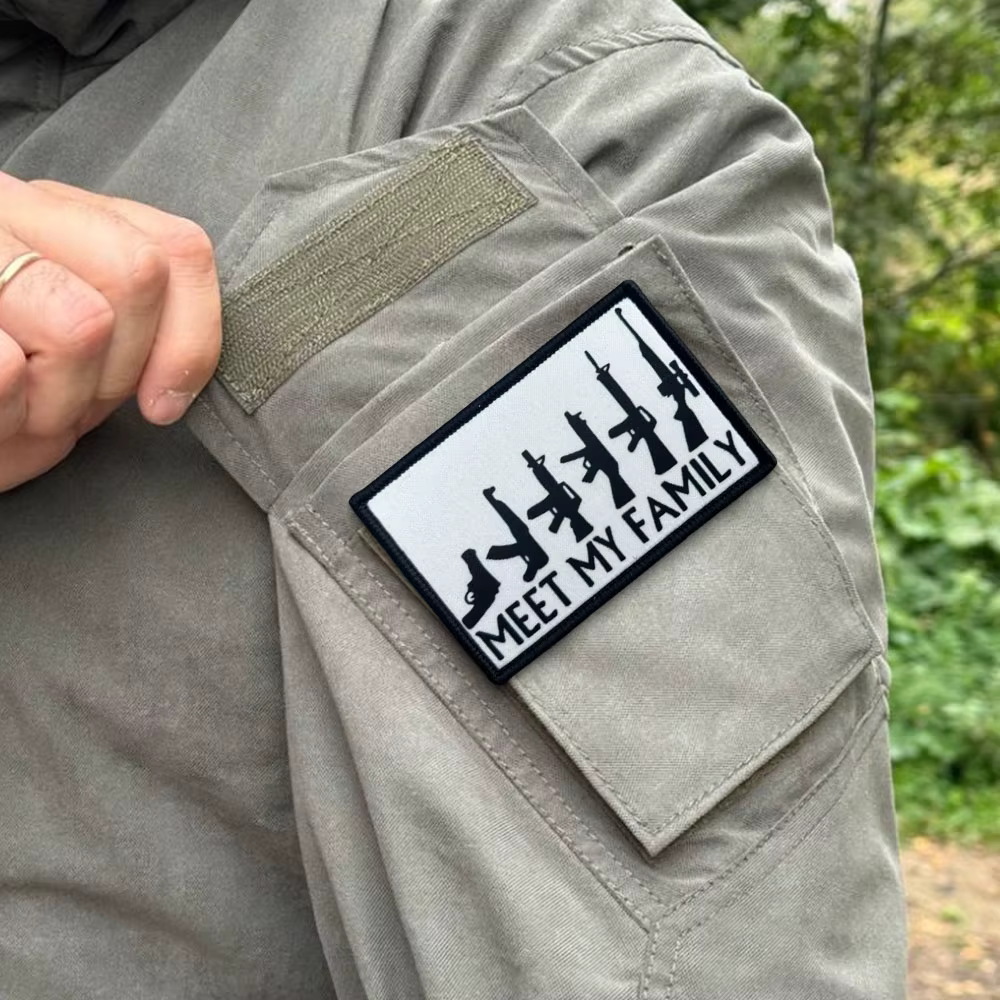 Parche táctico moral con gancho y bucle divertido para mochila - imagen 4