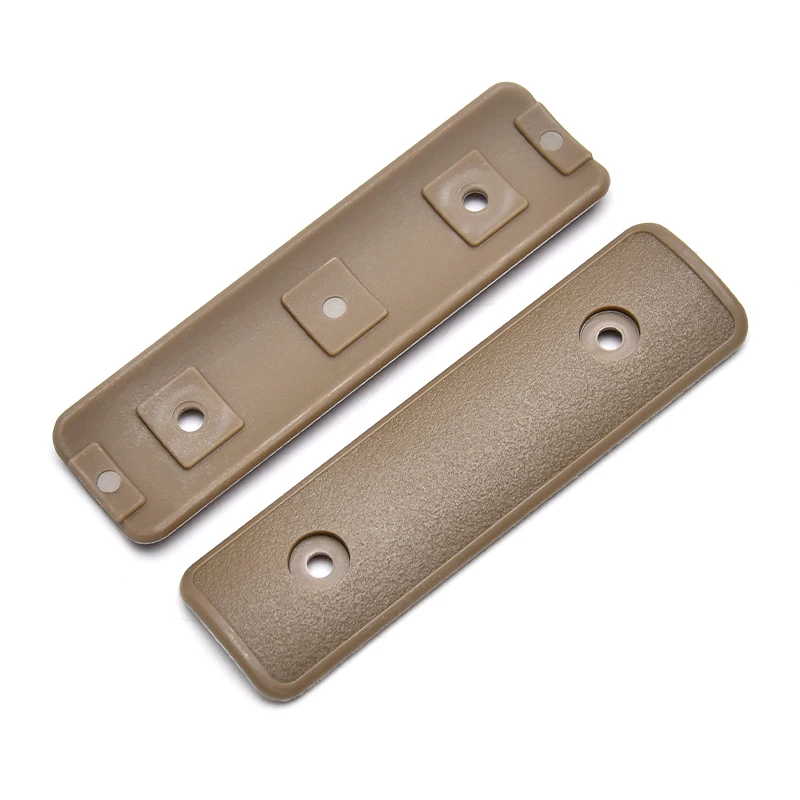 Kit de cubierta de llavero de M-LOK táctico, 3 unidades, Protector de mano de Nylon de 10cm de largo, accesorios de parada, riel Picatinny para AR15 M4 M16 HK416 - imagen 4